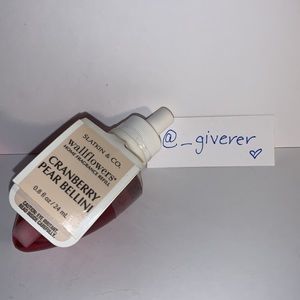 Cranberry Pear Bellini Wallflower Refill Home Frag